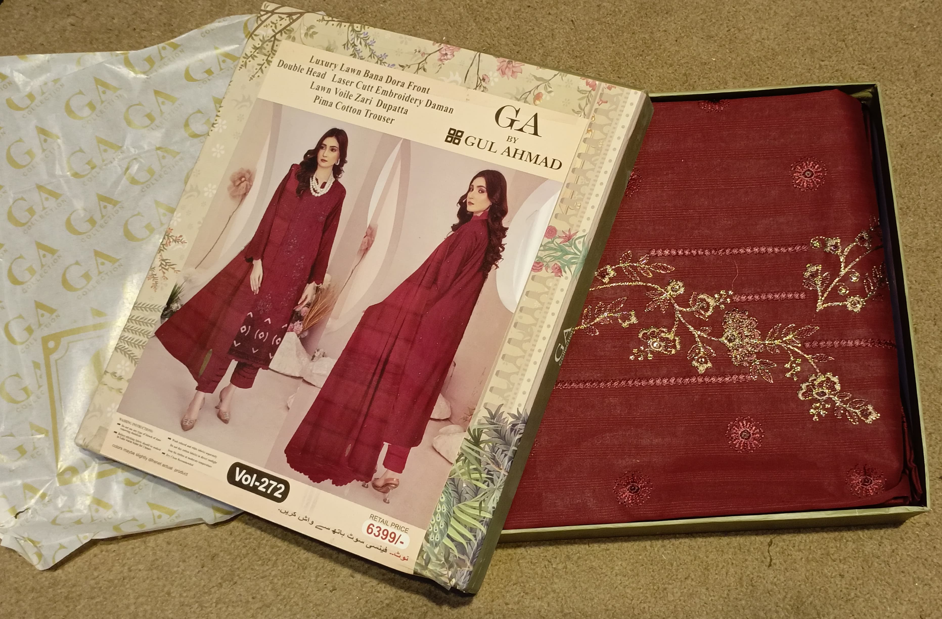 "Gul Ahmed – The Fabric of Pakistan""Timeless Prints. Timeless You."