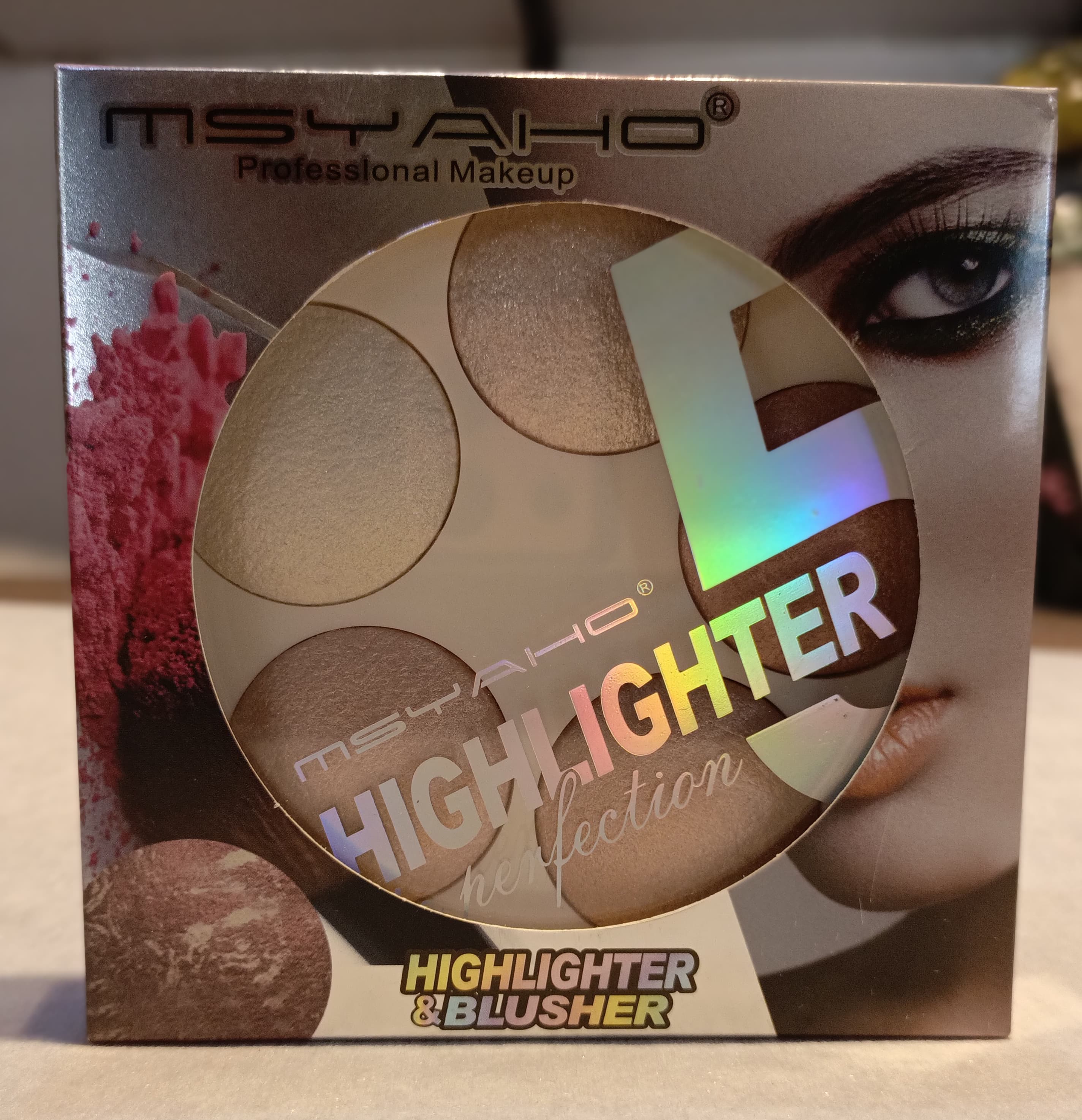 MSYAHO 5-in-1 Blusher & Highlighter Palette-Shimmer & Blush – MSYAHO Edition-MSYAHO Sculpt, Blush & Highlight Set