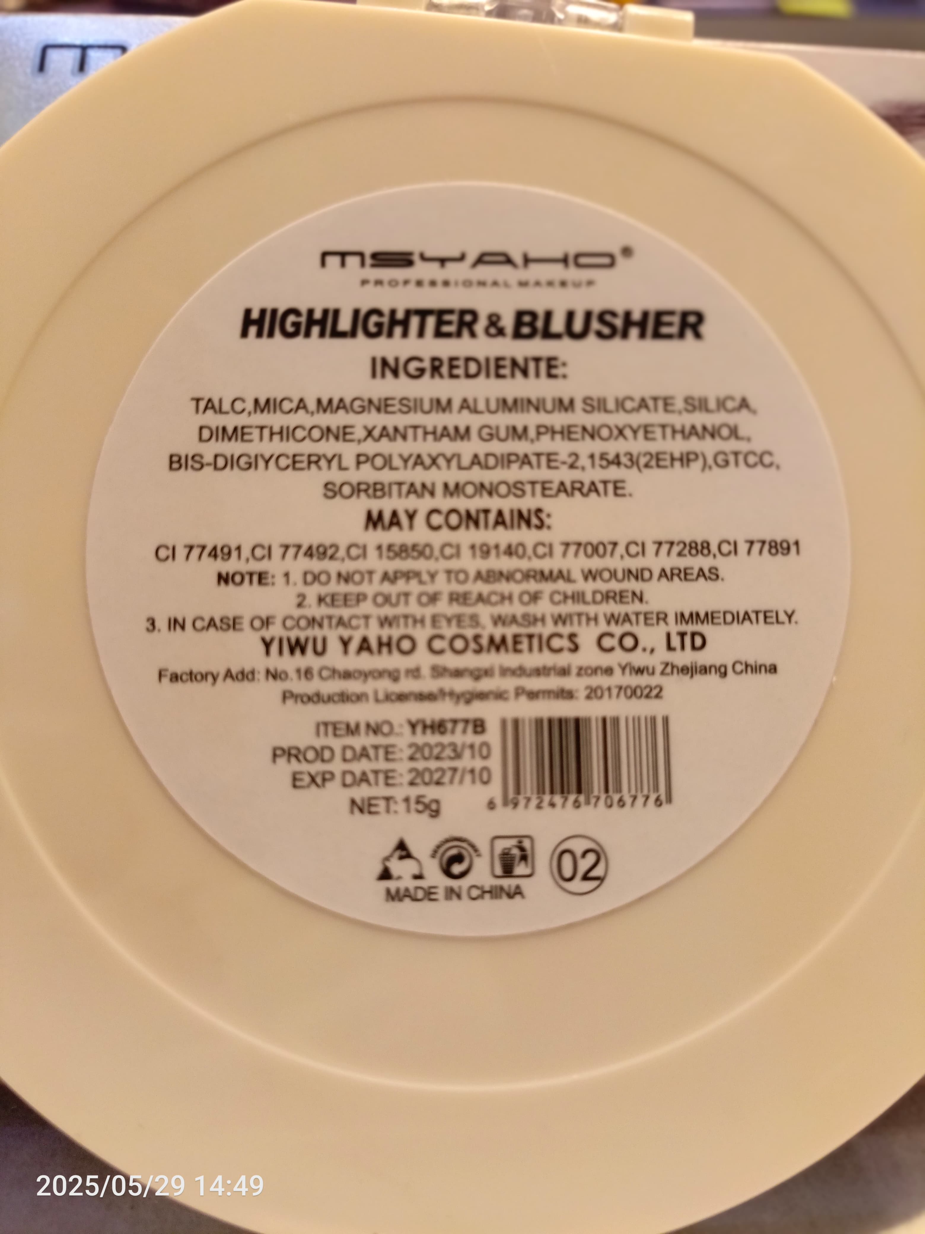 MSYAHO 5-in-1 Blusher & Highlighter Palette-Shimmer & Blush – MSYAHO Edition-MSYAHO Sculpt, Blush & Highlight Set
