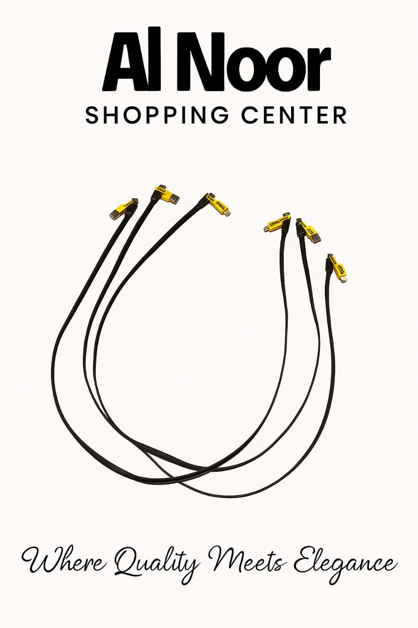 "One Cable, Two Worlds – iPhone & Type-C Fast Charging in One!"